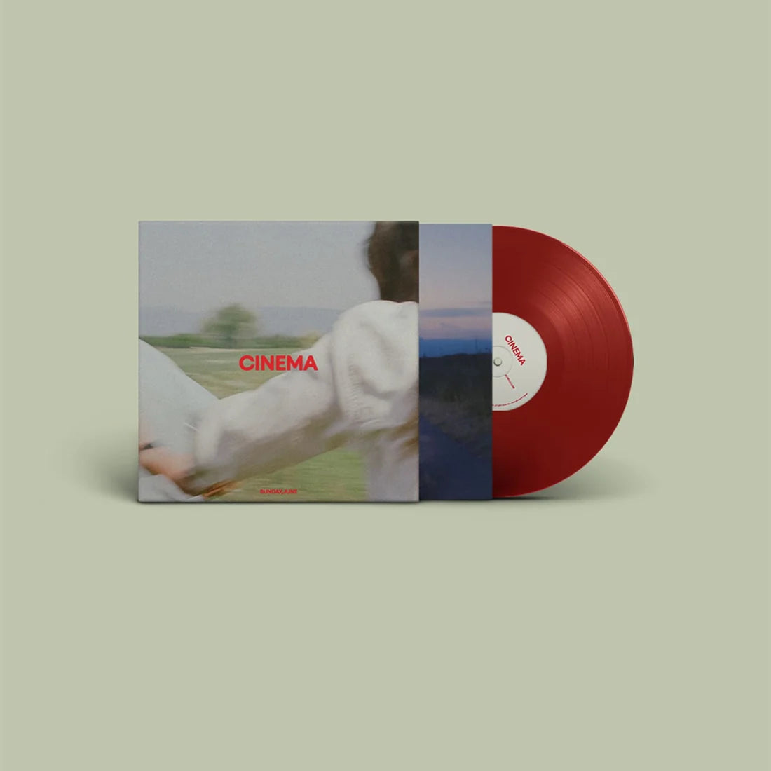 Sunday,June - Cinema - Red vinyl LP - Preorder ships on November 3rd 2026
